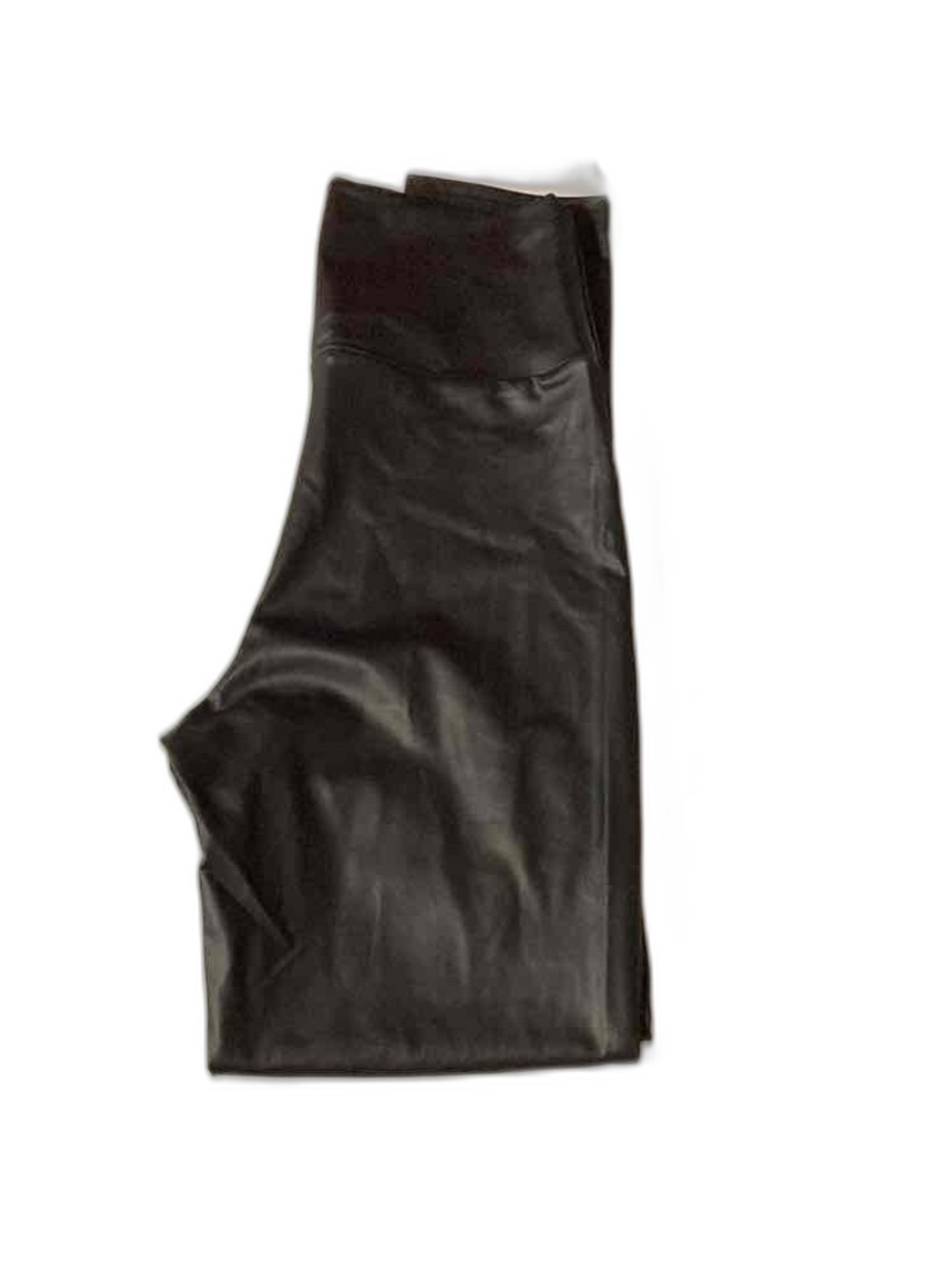Black Shinny Open Knee Workout Pants NEW WITH TAGS